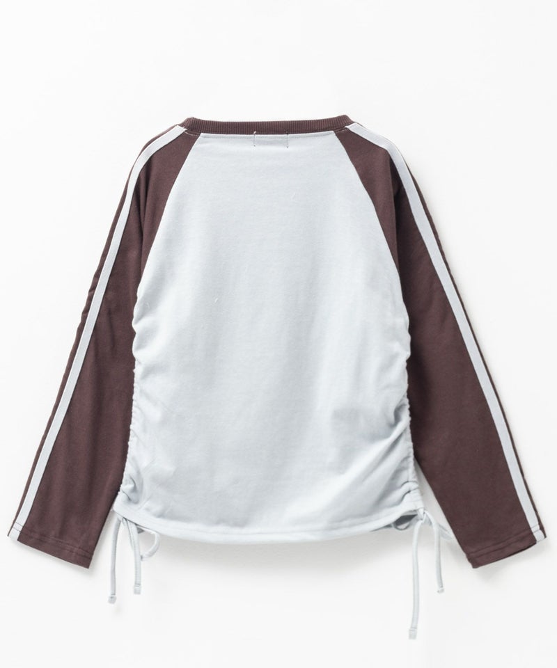 RICH MIX  レースアップ長袖Tシャツ キッズ メール便 対応商品商品画像-22