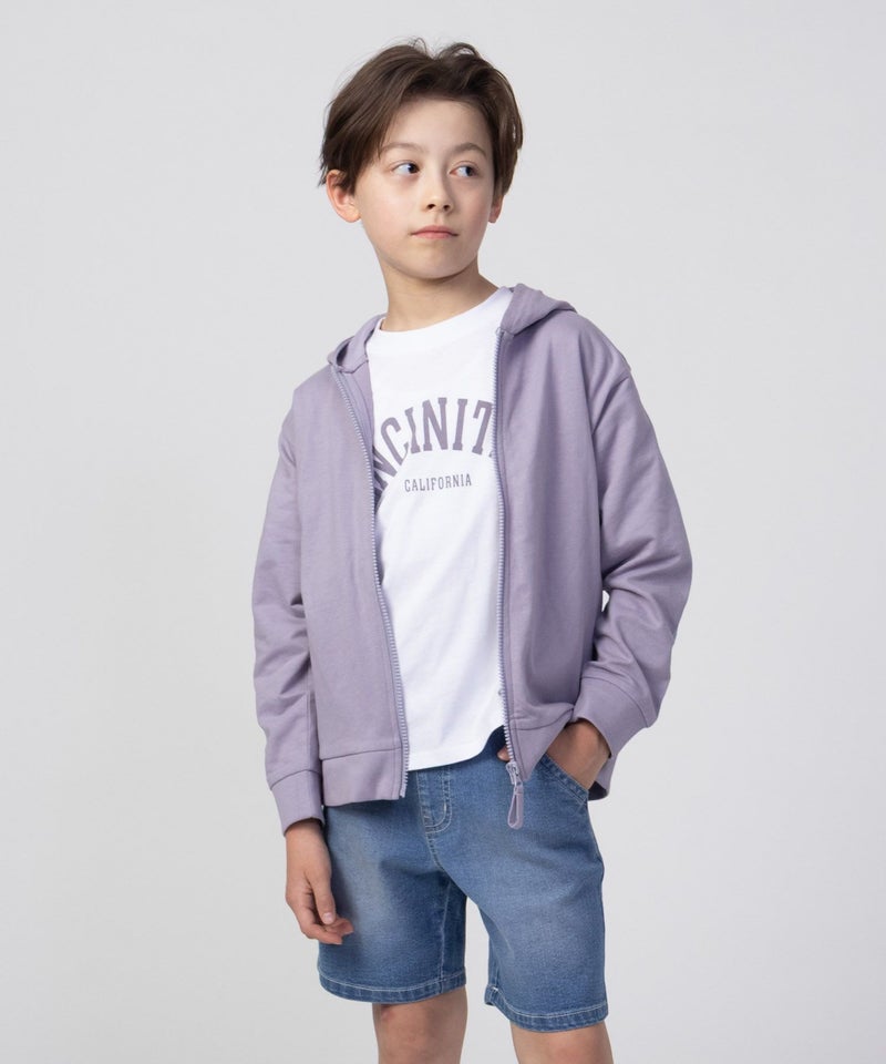 NAVY フルジップパーカー キッズ商品画像-2