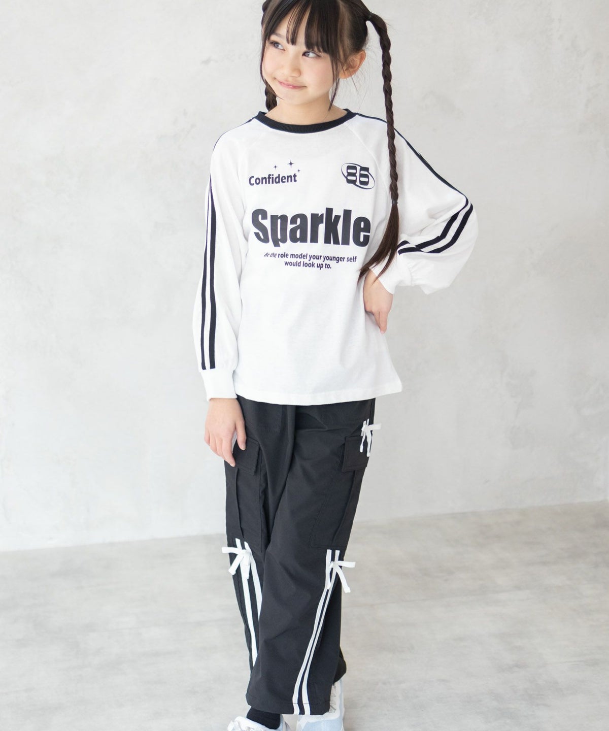 RICH MIX ラグランチュニック キッズ ネコポス 対応商品