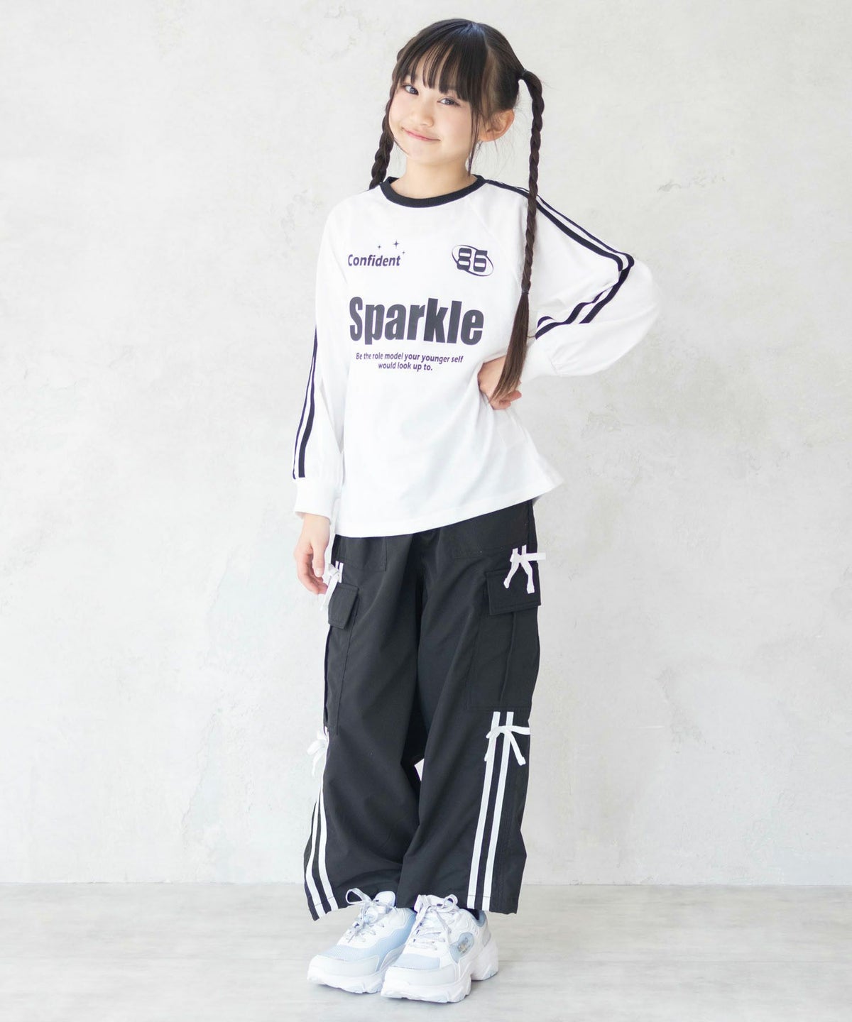 RICH MIX ラグランチュニック キッズ ネコポス 対応商品