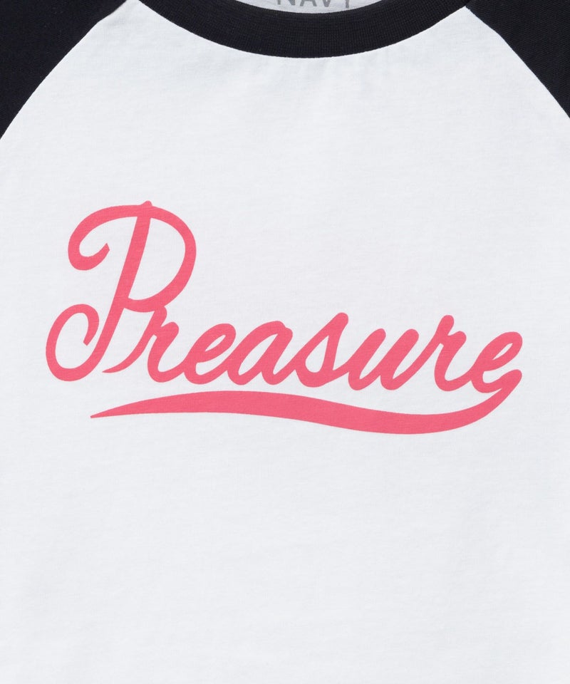 NAVY ルーズシルエットラグラン配色Tシャツ キッズ メール便 対応商品商品画像-4