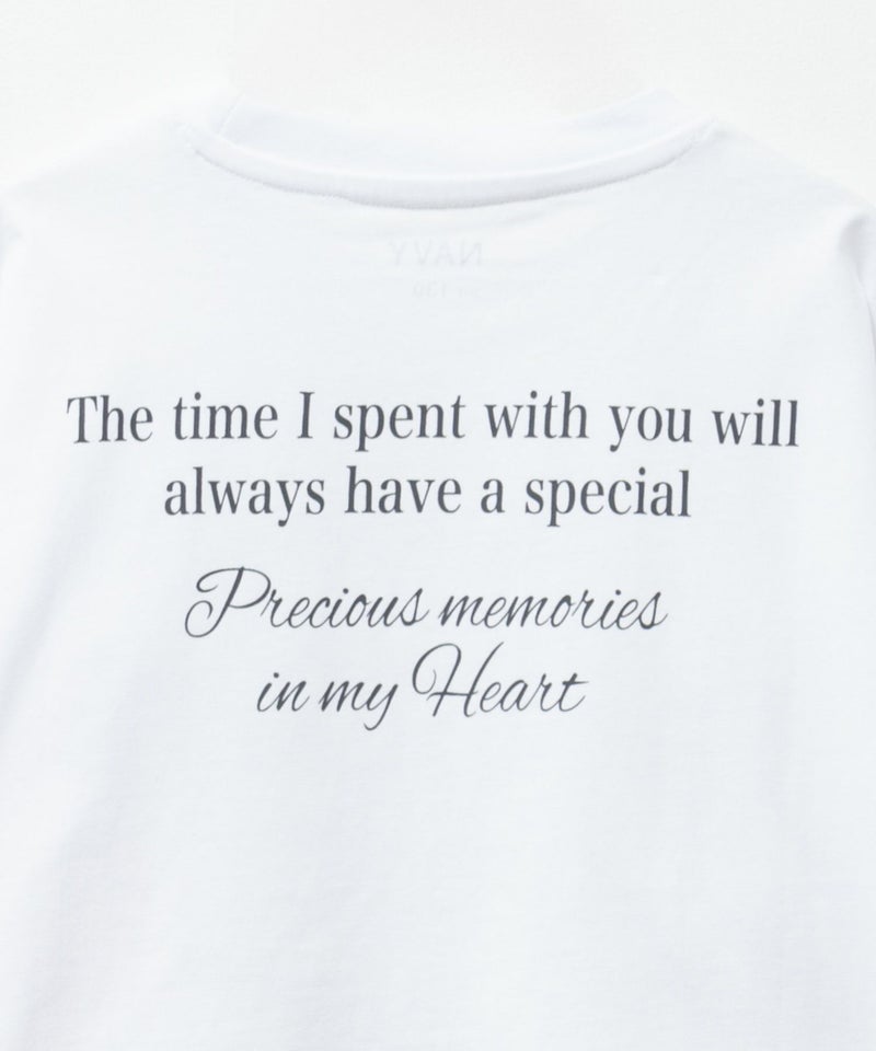 NAVY ルーズシルエット西海岸系配色Tシャツ キッズ メール便 対応商品商品画像-10