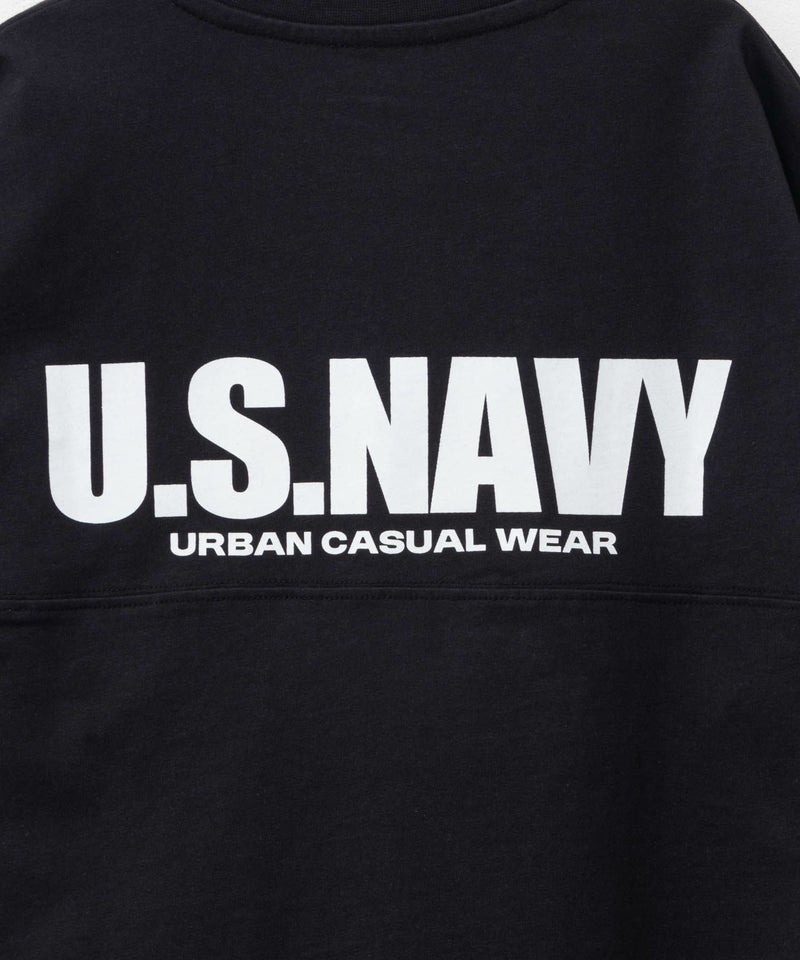 NAVY ルーズシルエットストリート切替Tシャツ キッズ メール便 対応商品商品画像-12