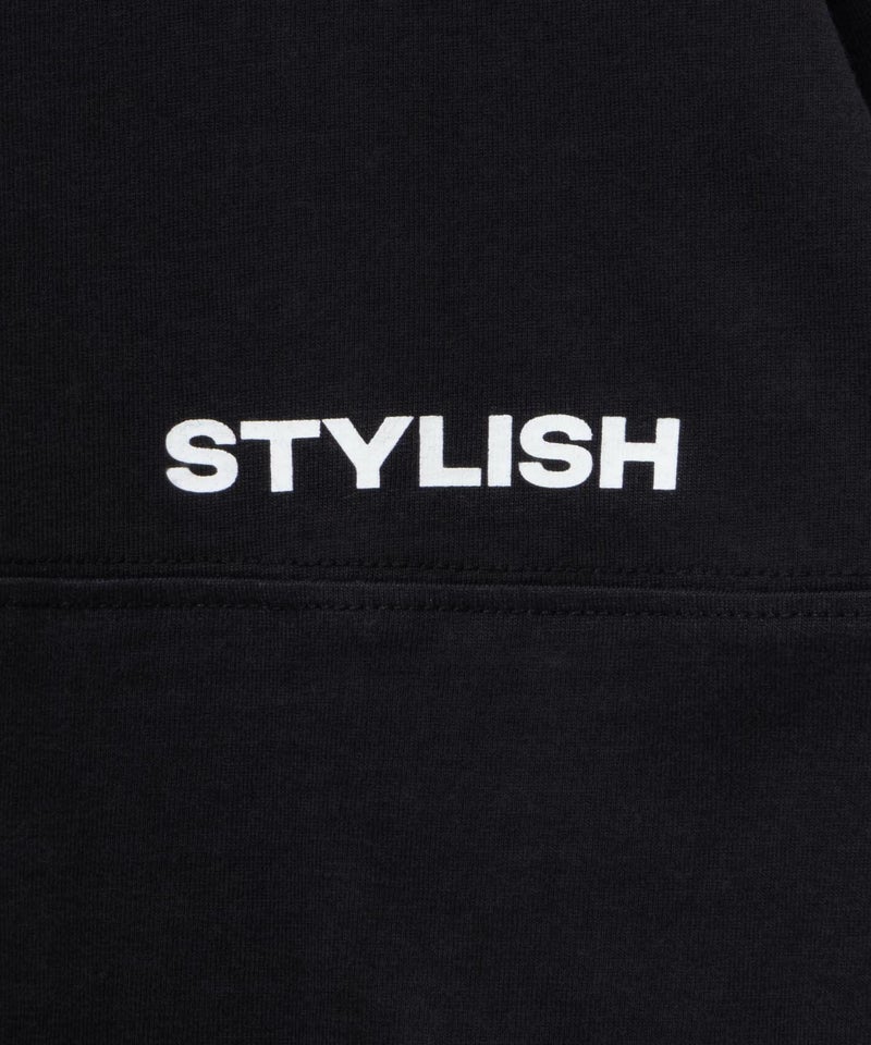 NAVY ルーズシルエットストリート切替Tシャツ キッズ メール便 対応商品商品画像-13