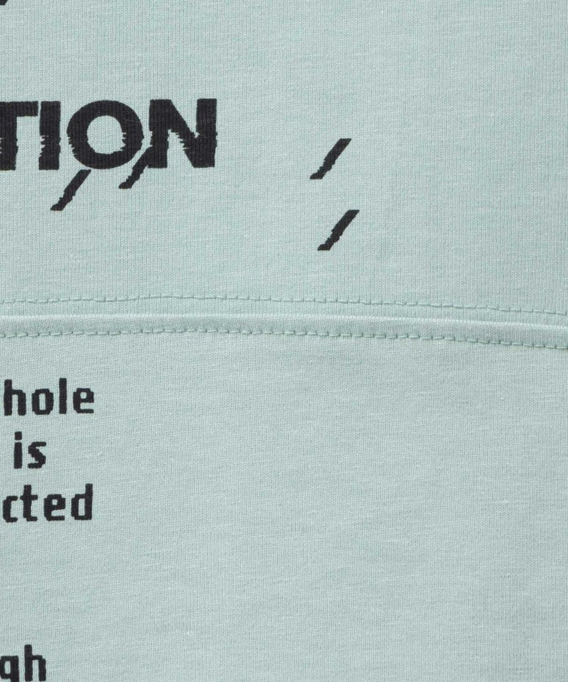 NAVY  ルーズシルエットストリート切替Tシャツ キッズ メール便 対応商品商品画像-12