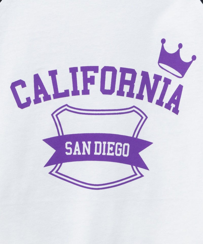 NAVY ルーズシルエット五分袖ラグランTシャツ キッズ メール便 対応商品商品画像-4