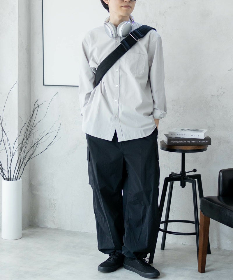 NAVY ブロードボタンダウンシャツ メンズ商品画像-16