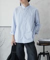 NAVY ブロードボタンダウンシャツ メンズ商品サムネイル-19