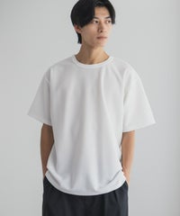 NAVY カノコクルーネックTシャツ メンズ
