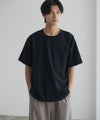 NAVY カノコクルーネックTシャツ メンズ
