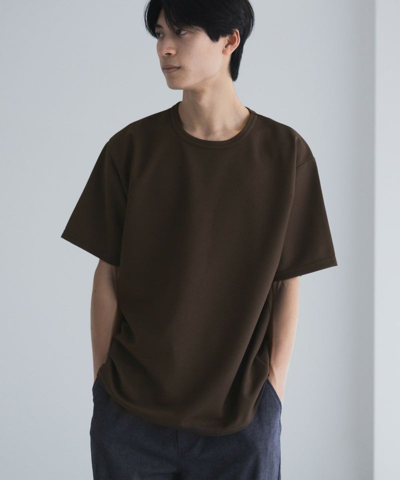 NAVY カノコクルーネックTシャツ メンズ商品画像-7