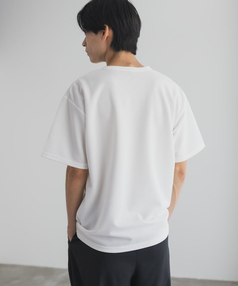 NAVY  カノコクルーネックTシャツ メンズ商品画像-10