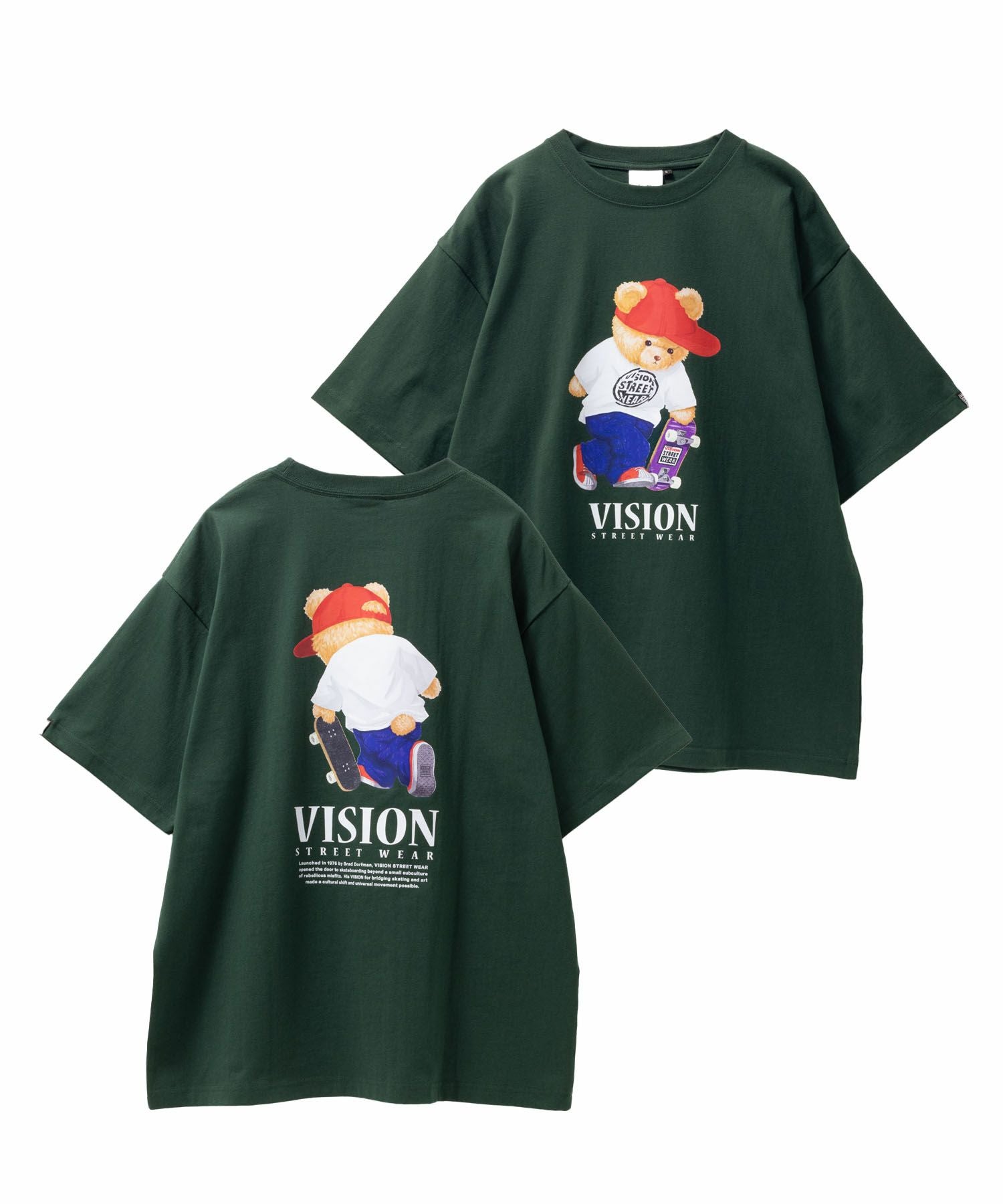 VISION STREET WEAR ベアーTシャツ メンズ