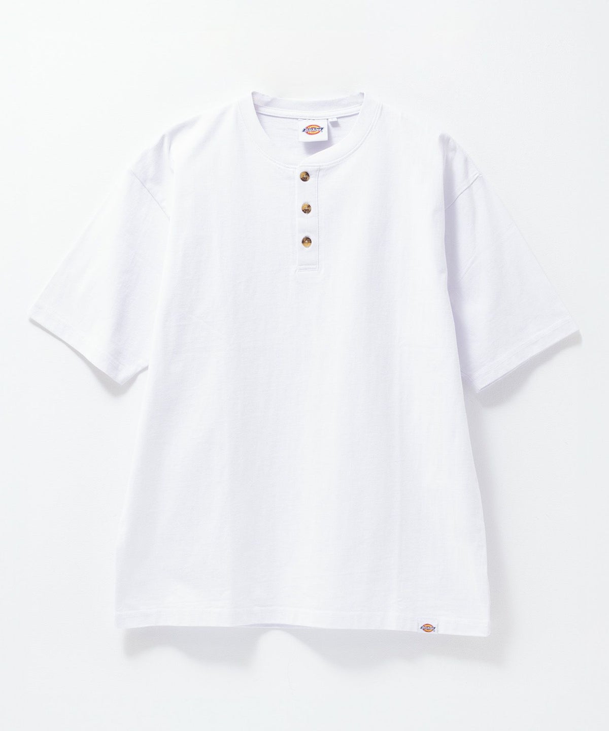 Dickies ヘンリーネックショートスリーブTシャツ メンズ
