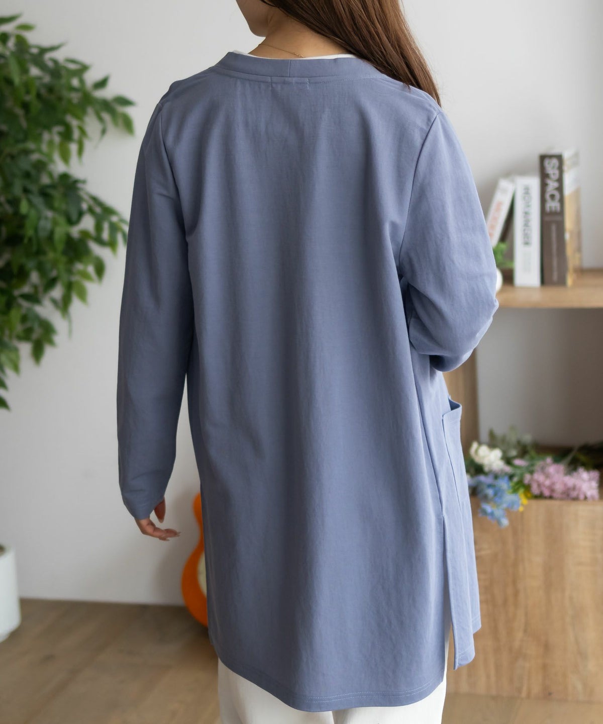 NAVY SARARI UVトッパーカーディガン レディース