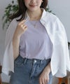 NAVY  ベーシッククルーTシャツ レディース メール便 対応商品商品サムネイル-18