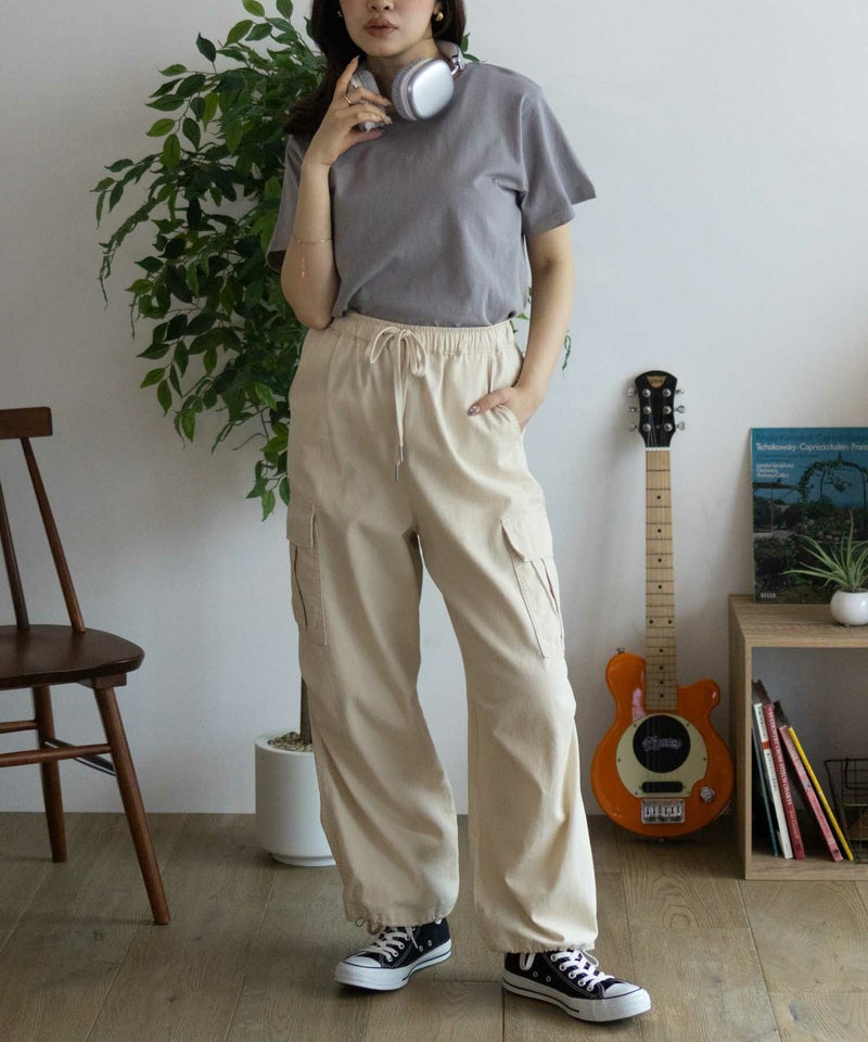 NAVY ベーシッククルーTシャツ レディース メール便 対応商品商品画像-22