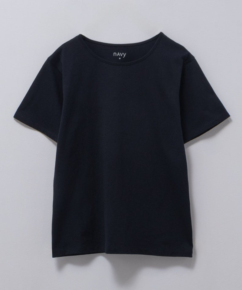 NAVY  ベーシッククルーTシャツ レディース メール便 対応商品商品画像-27