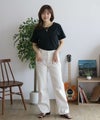 NAVY  ベーシッククルーTシャツ レディース メール便 対応商品商品サムネイル-36