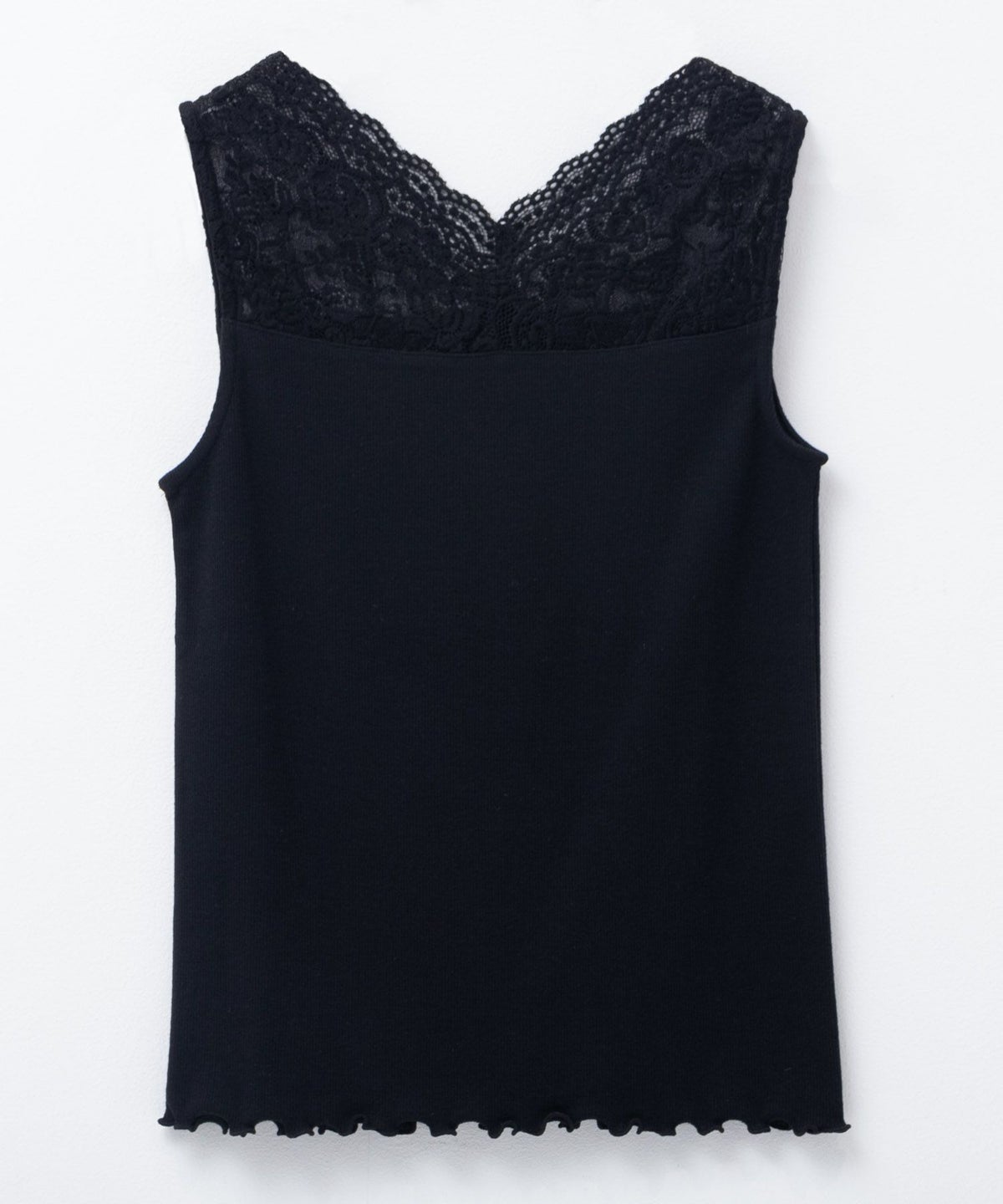 NAVY レース切替タンクトップ レディース ネコポス 対応商品