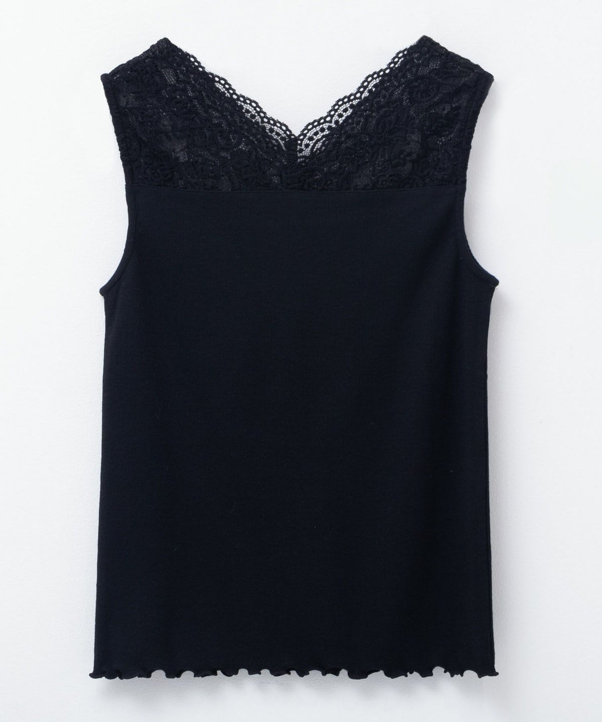 NAVY レース切替タンクトップ レディース ネコポス 対応商品