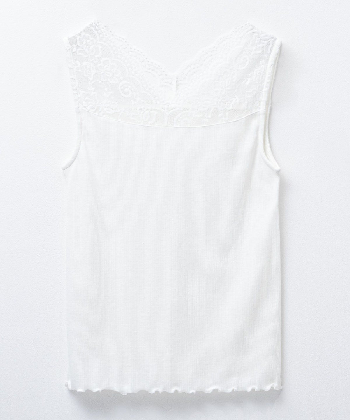 NAVY レース切替タンクトップ レディース ネコポス 対応商品