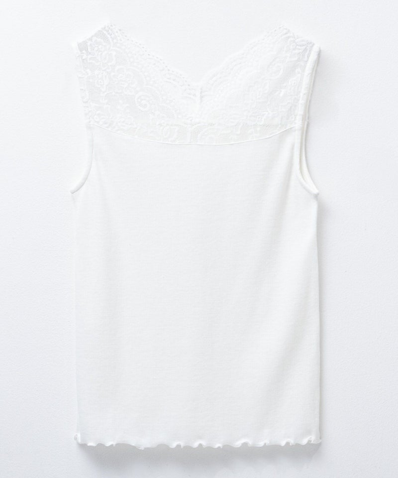 NAVY レース切替タンクトップ レディース メール便 対応商品商品画像-29