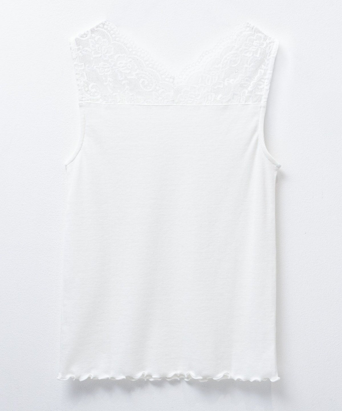 NAVY レース切替タンクトップ レディース ネコポス 対応商品