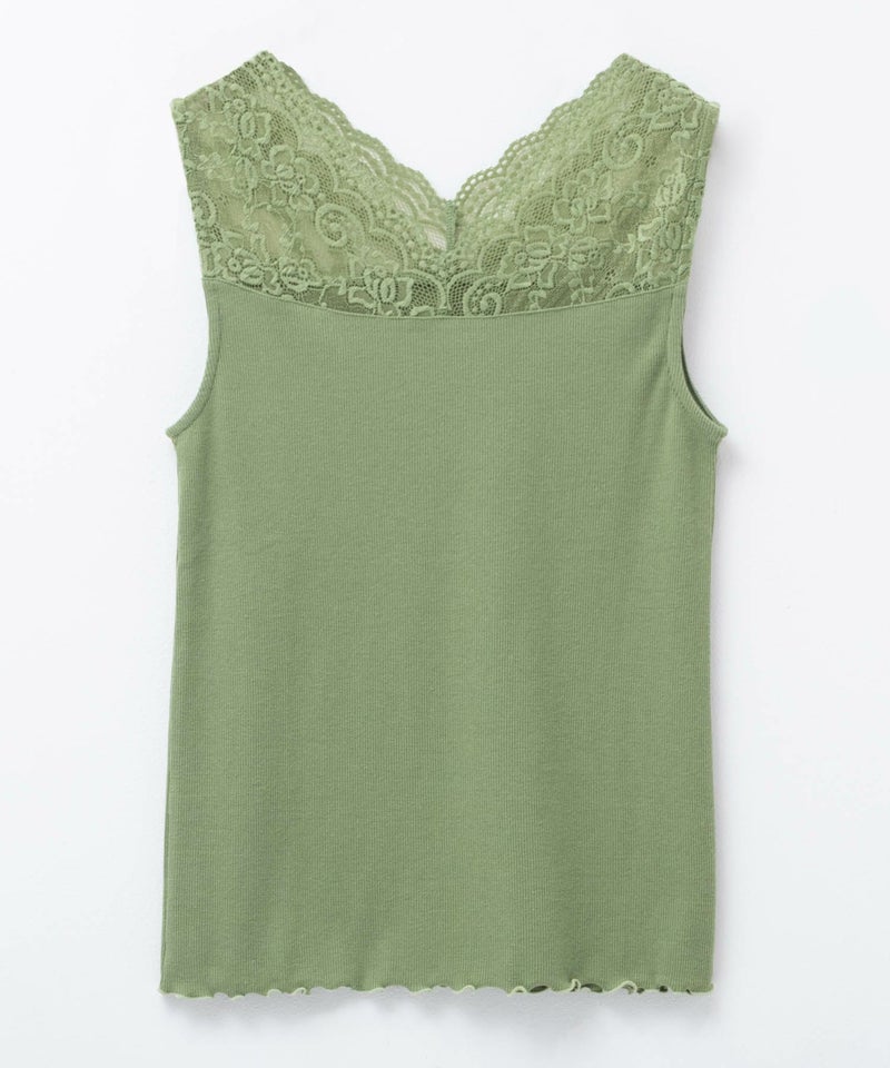 NAVY レース切替タンクトップ レディース メール便 対応商品商品画像-31