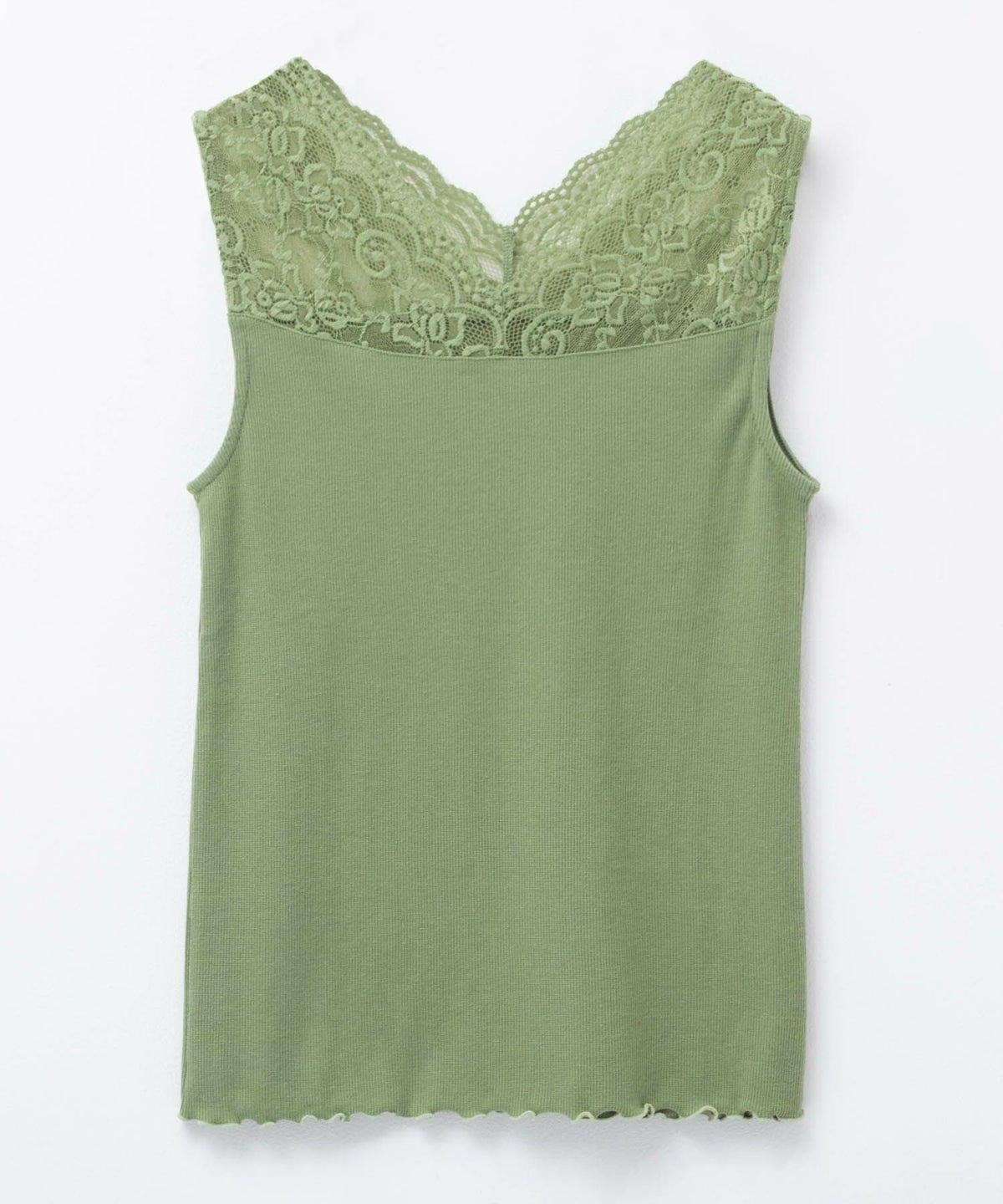 NAVY レース切替タンクトップ レディース ネコポス 対応商品