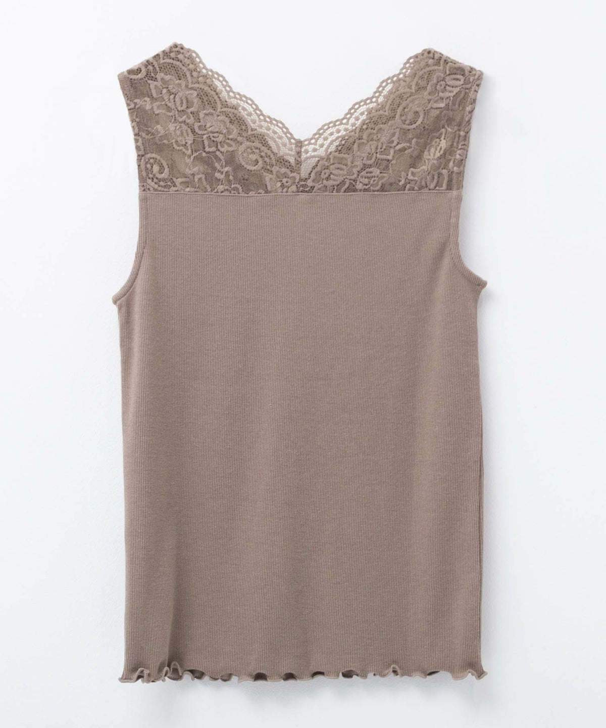 NAVY レース切替タンクトップ レディース ネコポス 対応商品