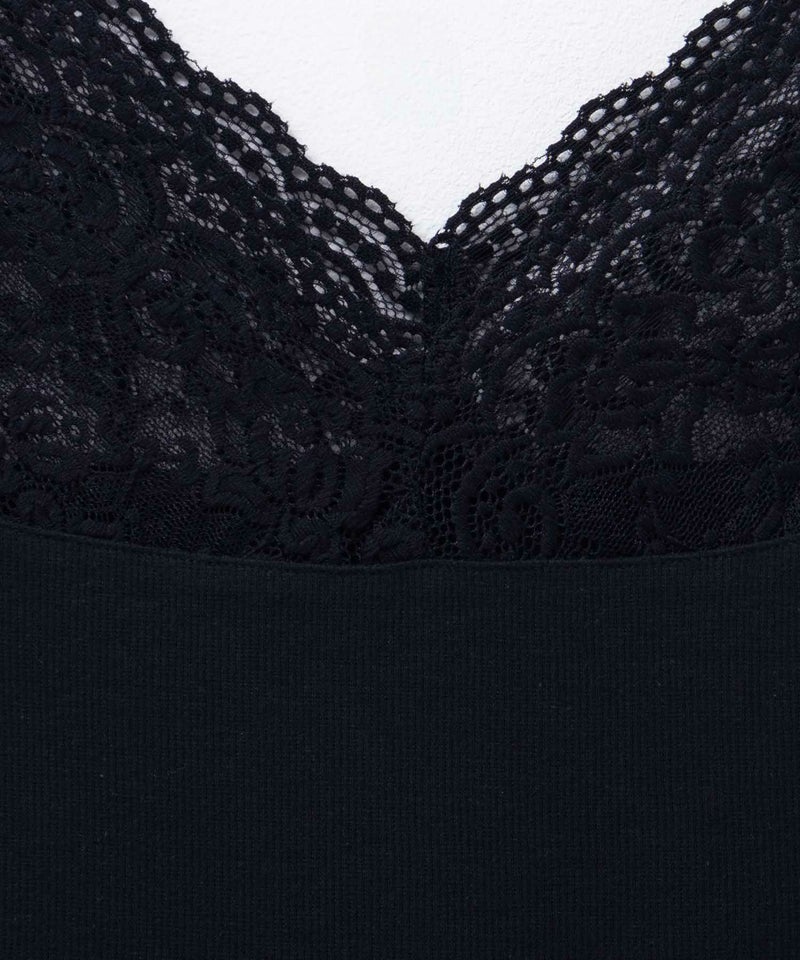 NAVY  レース切替タンクトップ レディース メール便 対応商品商品画像-35