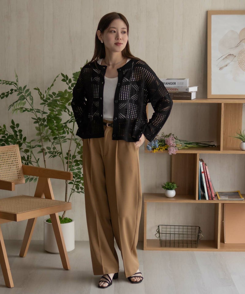 Howdy Marie クロシェ編みカーディガン レディース商品画像-24