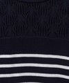 NAVY パネルボーダーニットアンサンブル レディース商品サムネイル-27