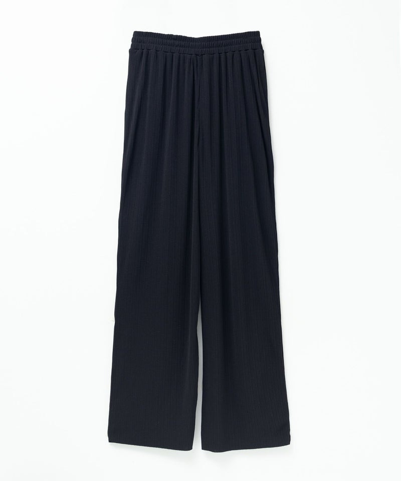 NAVY カットリブワイドパンツ レディース商品画像-14