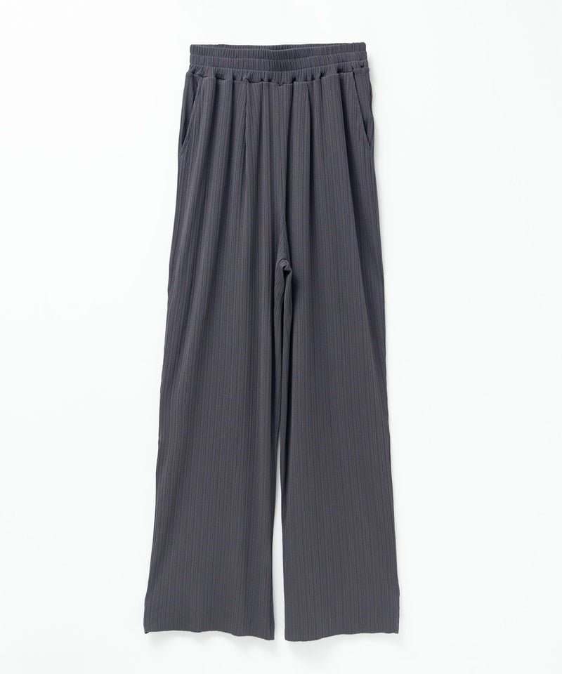 NAVY カットリブワイドパンツ レディース商品画像-15