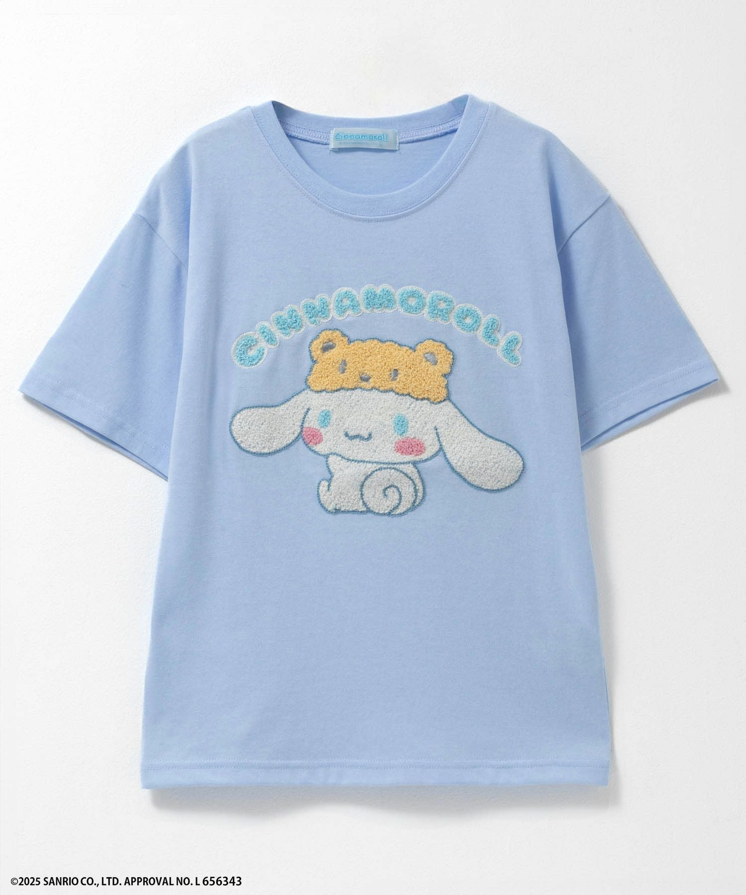 サンリオキャラクターズ シナモロール サガラ刺繍Tシャツ キッズ