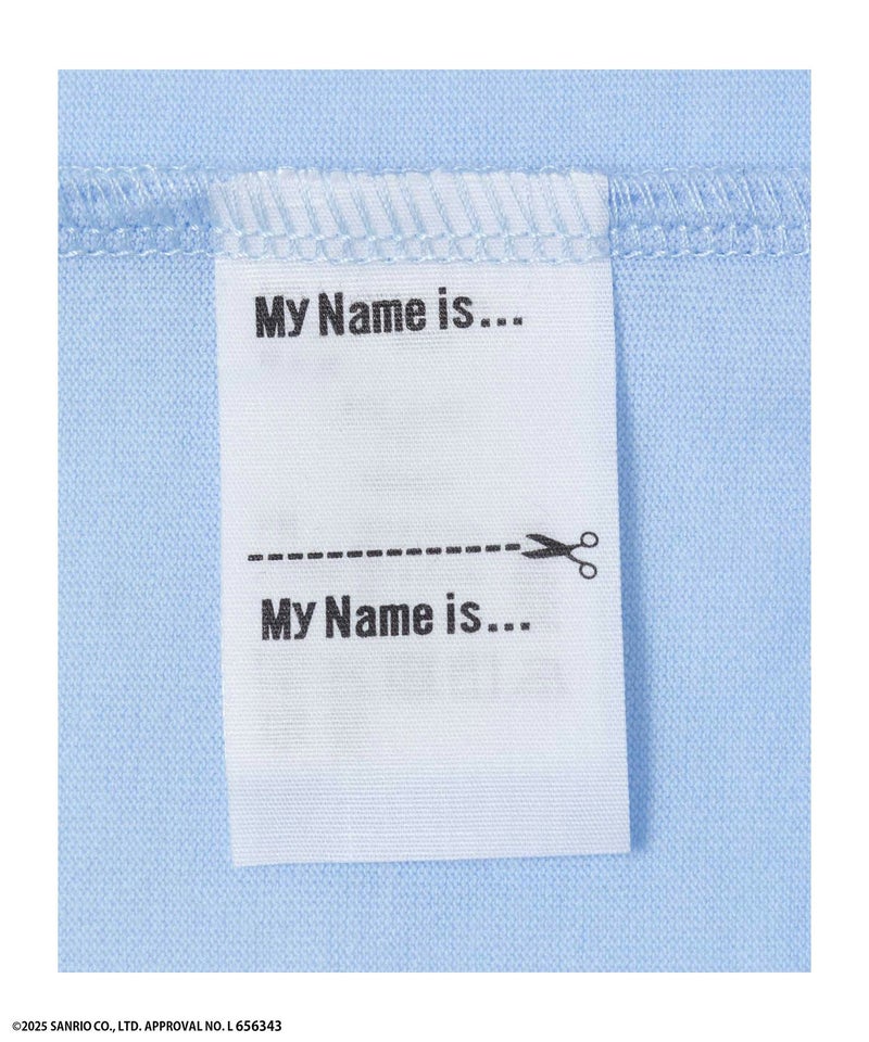 サンリオキャラクターズ シナモロール サガラ刺繍Tシャツ キッズ メール便 対応商品商品画像-7