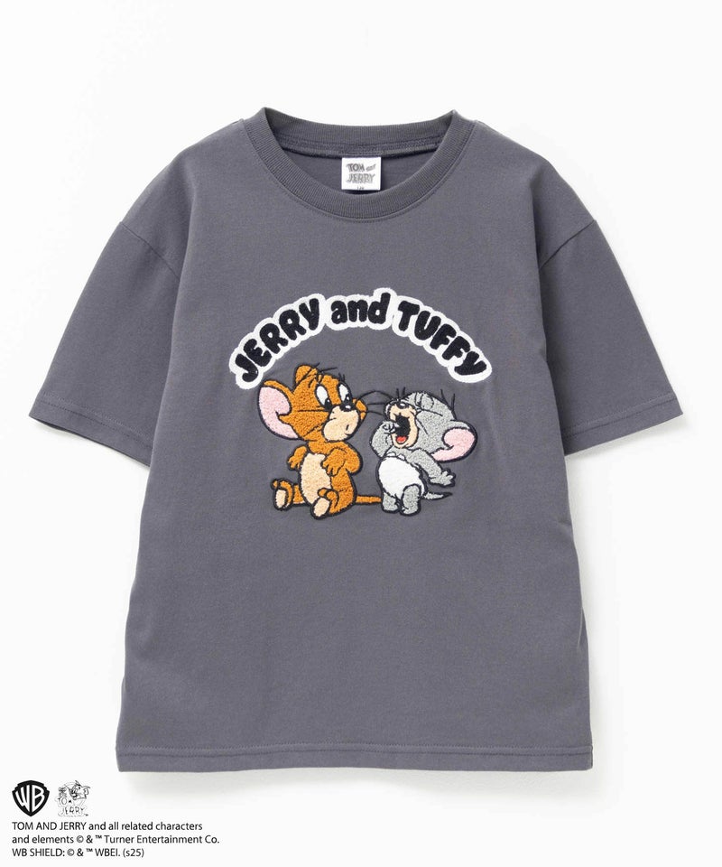 Tom and Jerry サガラワッペンTシャツ キッズ メール便 対応商品商品画像-1
