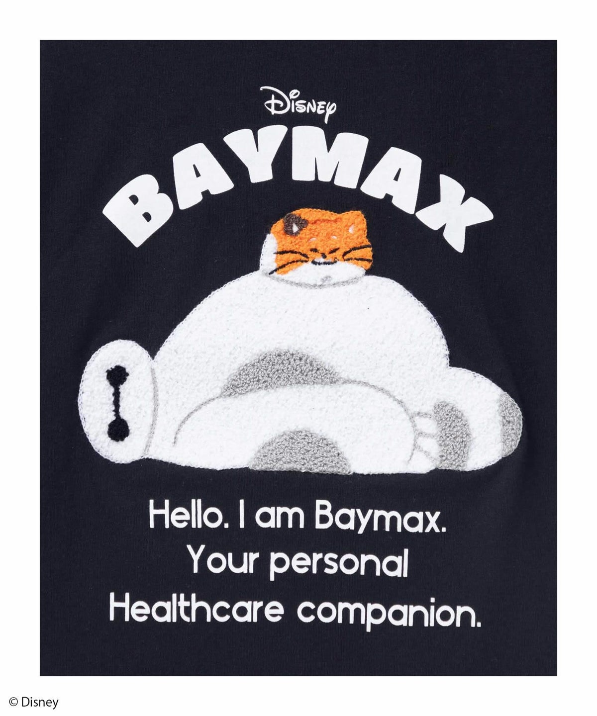 Disney ベイマックス / サガラ刺繍Tシャツ キッズ ネコポス 対応商品