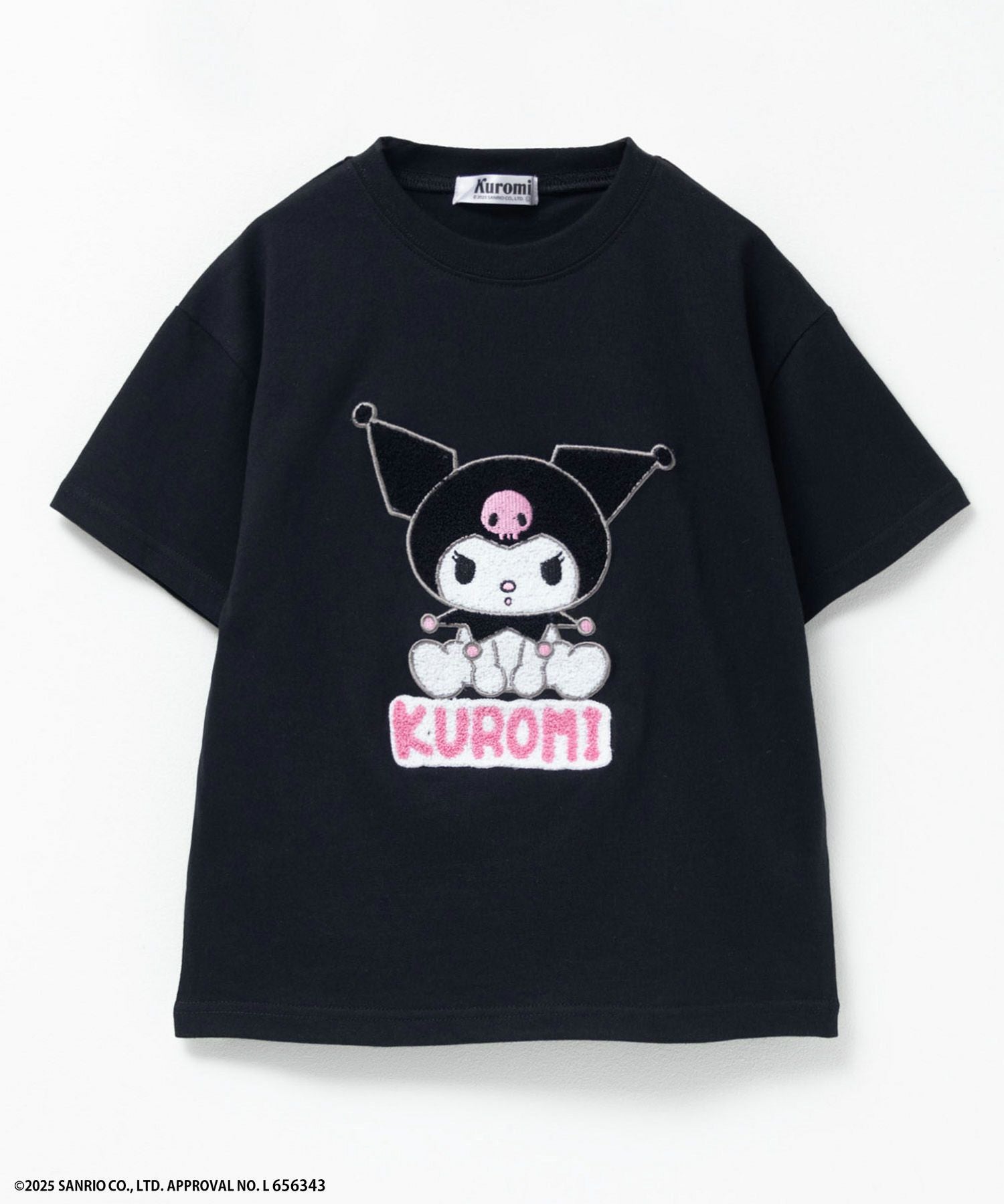 サンリオキャラクターズ クロミ サガラ刺繍Tシャツ キッズ