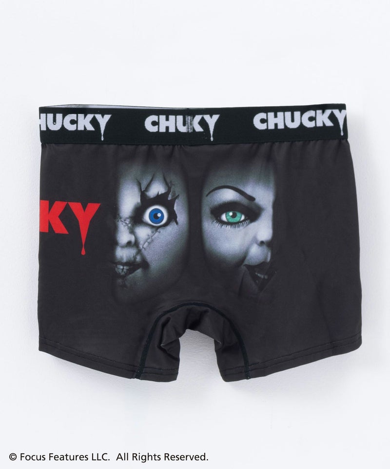 チャッキー プリント ボクサーパンツ メンズ メール便 対応商品商品画像-5