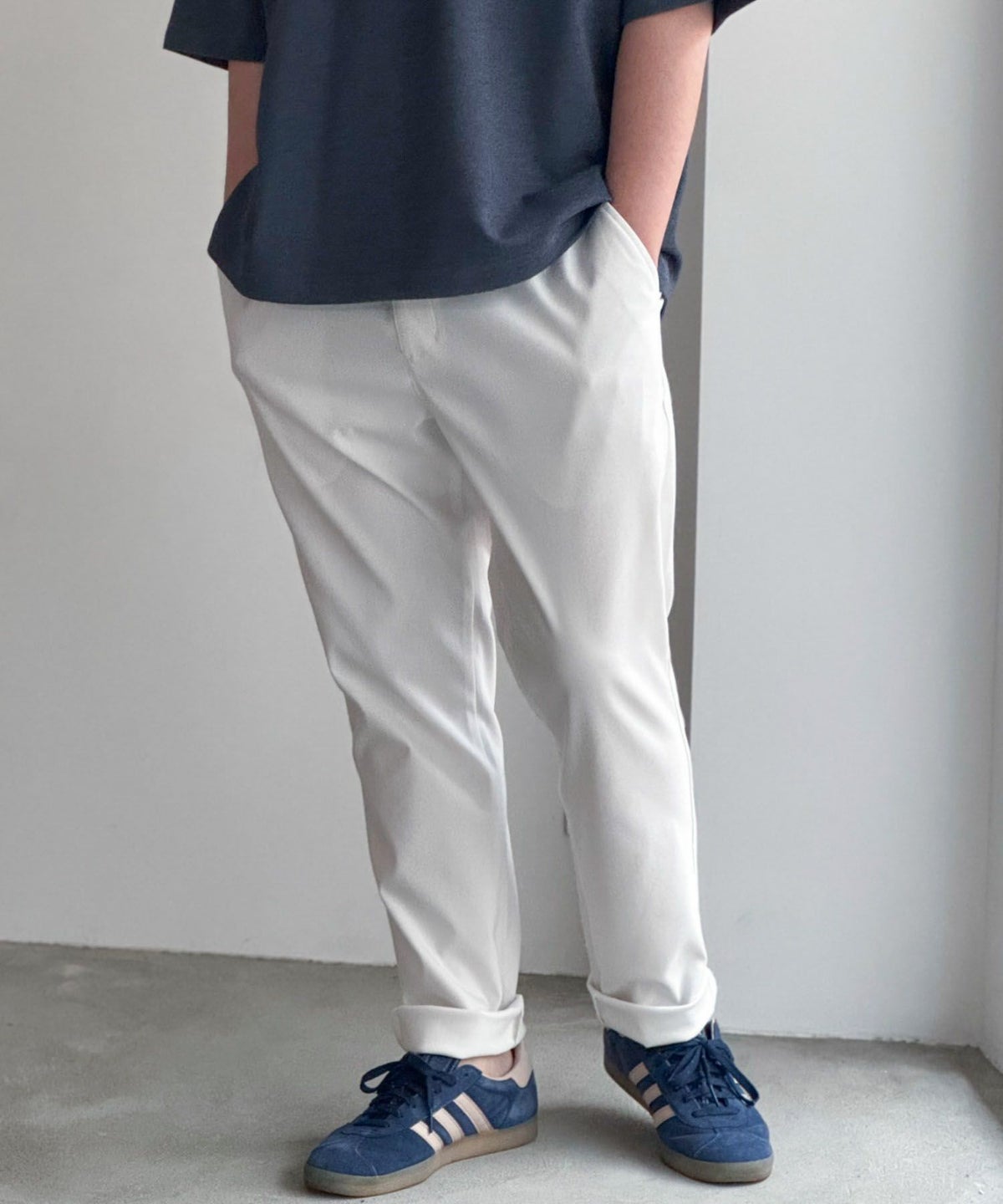 NAVY マイラク ツイルパンツ メンズ