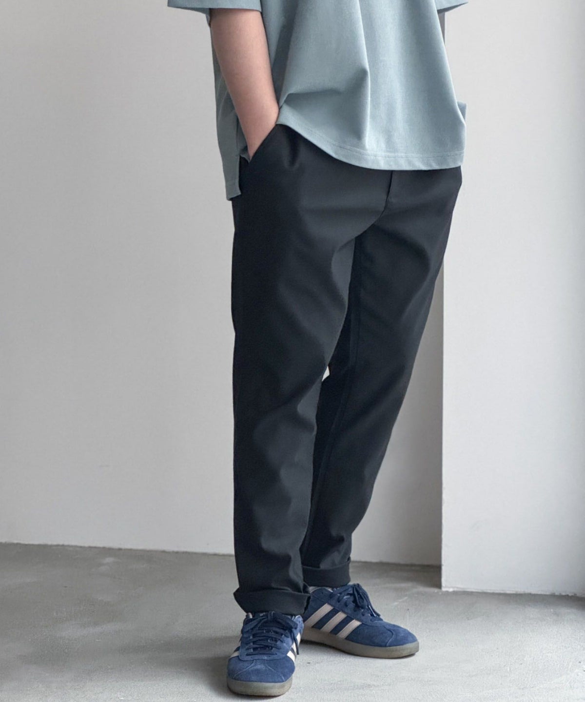 NAVY マイラク ツイルパンツ メンズ