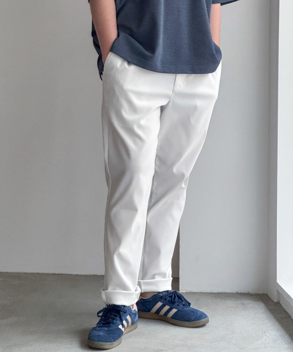 NAVY マイラク ツイルパンツ メンズ