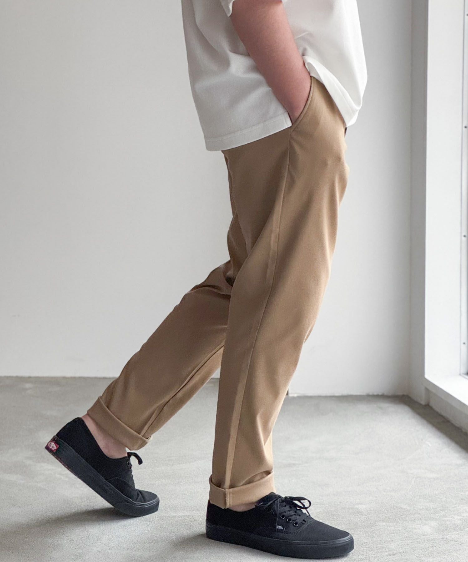 NAVY マイラク ツイルパンツ メンズ