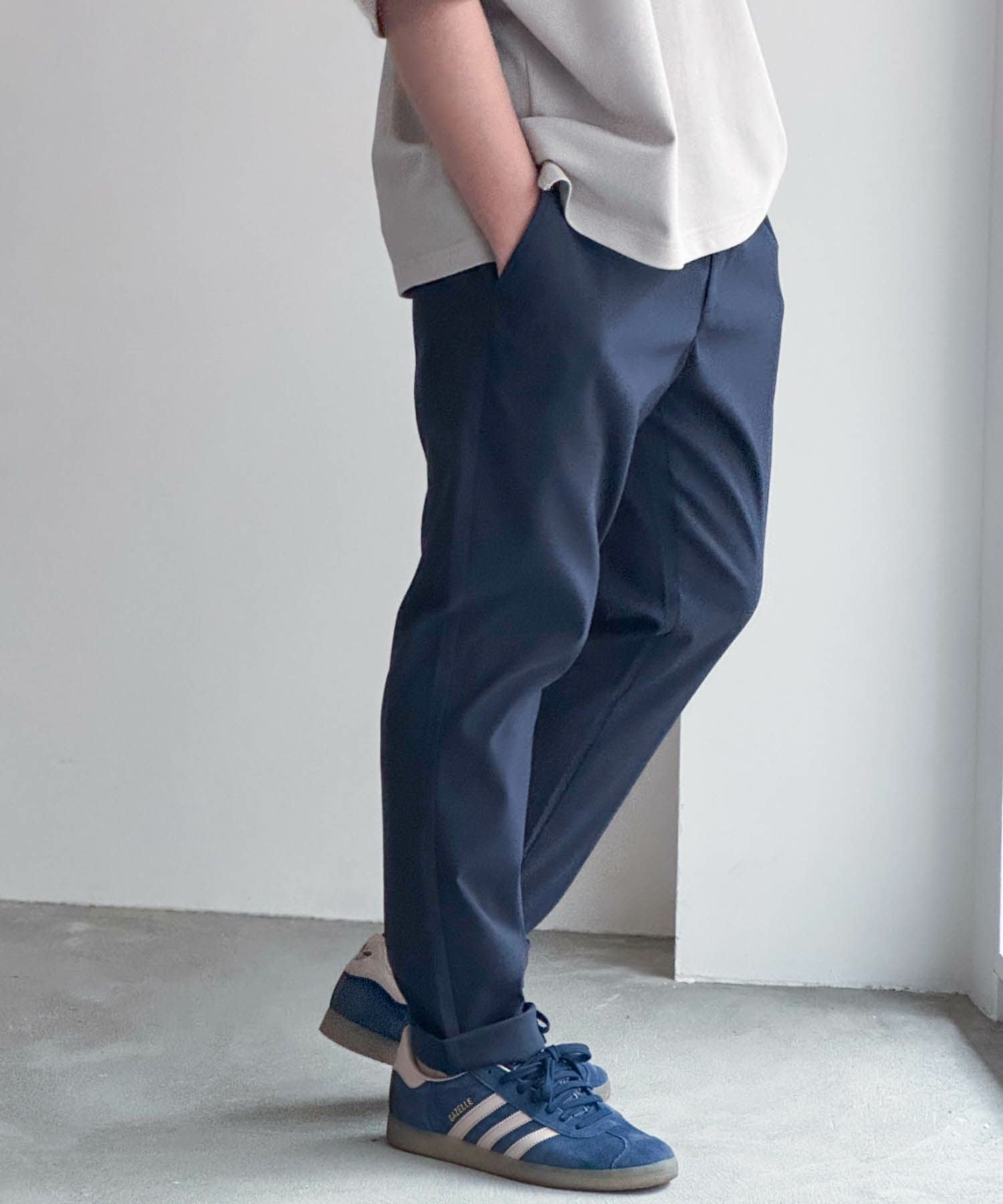 NAVY マイラク ツイルパンツ メンズ