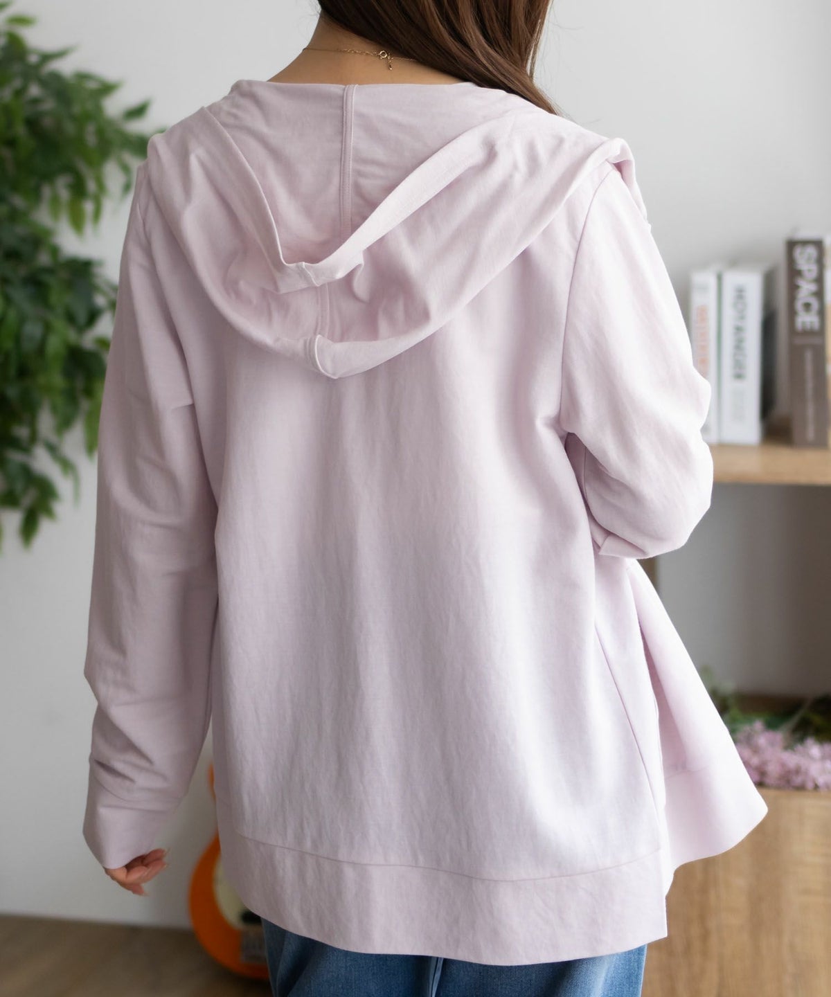 nAvy SARARI UVパーカー レディース