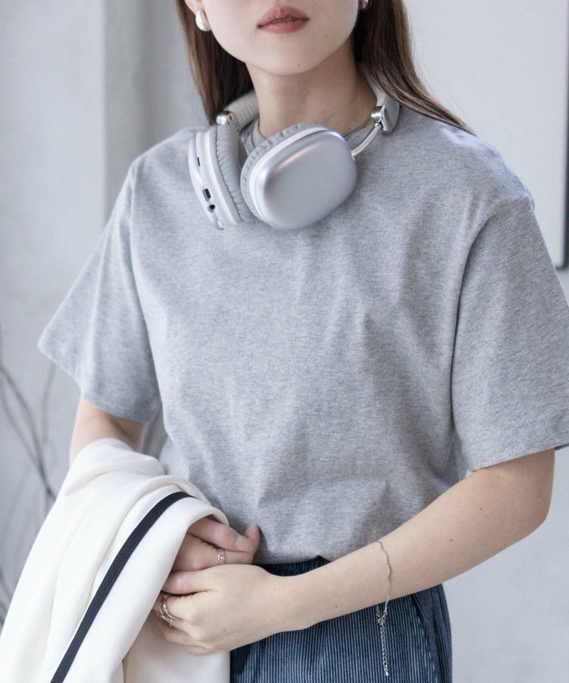 nAvy  無地クルーTシャツ レディース商品画像-2