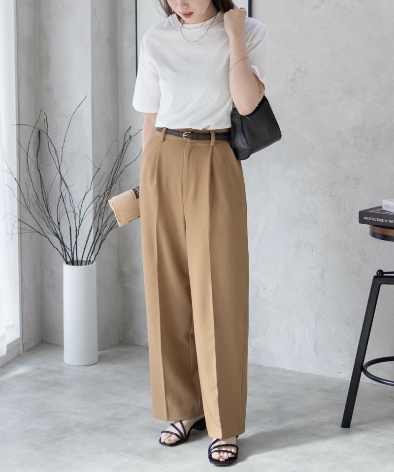 nAvy  無地クルーTシャツ レディース商品画像-10